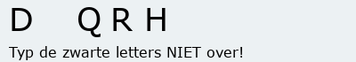 Bevestigingscode
