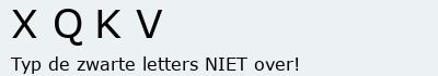 Bevestigingscode