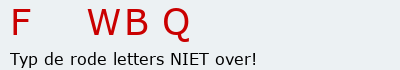 Bevestigingscode