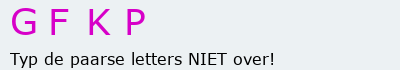 Bevestigingscode