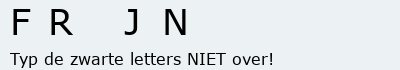 Bevestigingscode