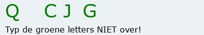 Bevestigingscode