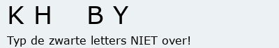 Bevestigingscode
