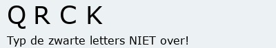 Bevestigingscode