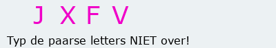 Bevestigingscode