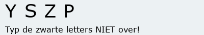 Bevestigingscode