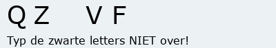Bevestigingscode