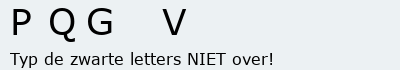 Bevestigingscode