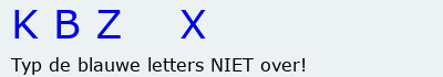 Bevestigingscode