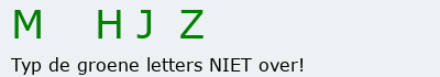 Bevestigingscode