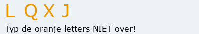 Bevestigingscode