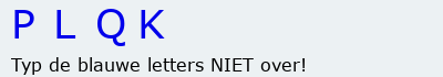 Bevestigingscode