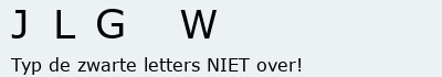 Bevestigingscode