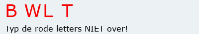 Bevestigingscode