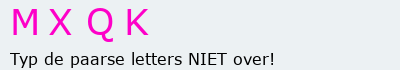 Bevestigingscode
