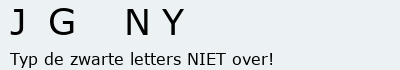 Bevestigingscode