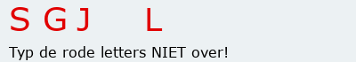 Bevestigingscode