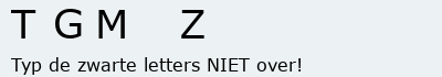 Bevestigingscode