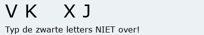 Bevestigingscode