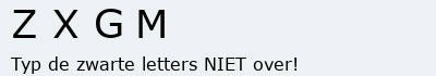 Bevestigingscode