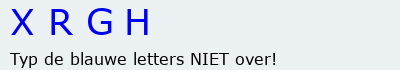 Bevestigingscode