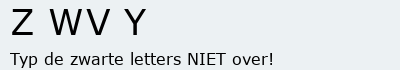 Bevestigingscode