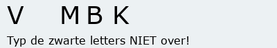 Bevestigingscode