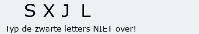 Bevestigingscode
