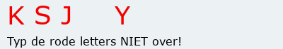 Bevestigingscode