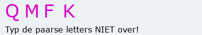 Bevestigingscode