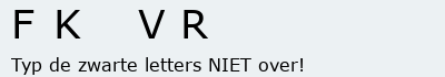 Bevestigingscode