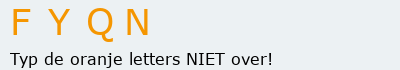 Bevestigingscode