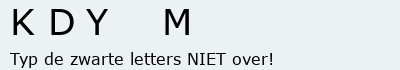 Bevestigingscode