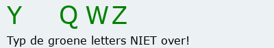 Bevestigingscode
