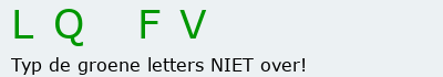 Bevestigingscode