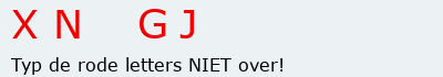 Bevestigingscode