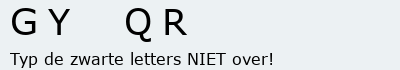 Bevestigingscode
