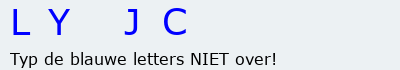 Bevestigingscode