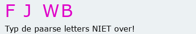 Bevestigingscode