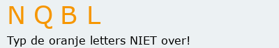 Bevestigingscode
