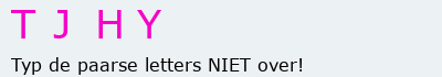Bevestigingscode