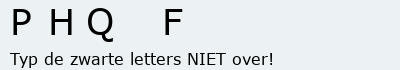 Bevestigingscode