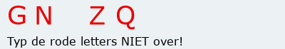 Bevestigingscode
