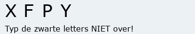 Bevestigingscode
