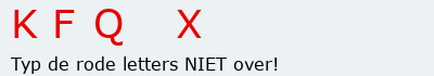 Bevestigingscode