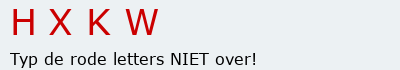 Bevestigingscode