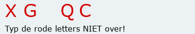 Bevestigingscode