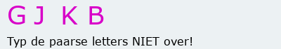 Bevestigingscode