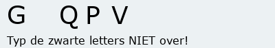 Bevestigingscode