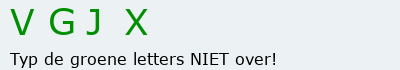 Bevestigingscode